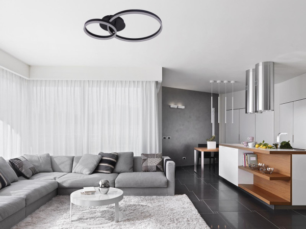 LED stropné svietidlo s diaľkovým ovládačom 55W - J3356/B 9