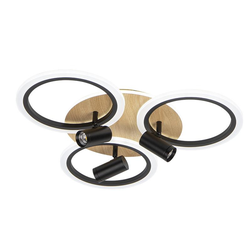 LED stropné svietidlo s diaľkovým ovládačom 70W - TB1311/BW 4