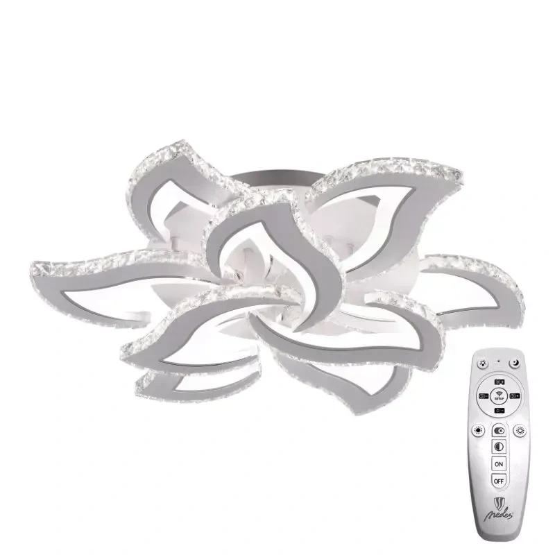 LED stropný luster + diaľkový ovládač 180W - J3337/W 2