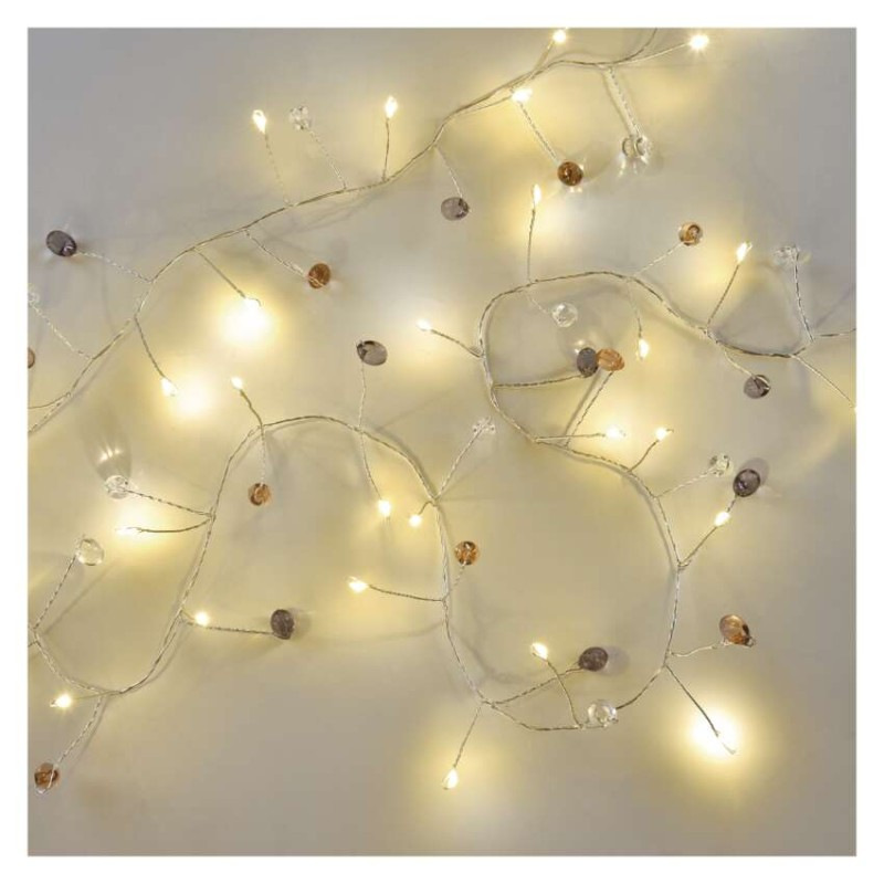 40LED GARLAND BEAD 3AA WW 1