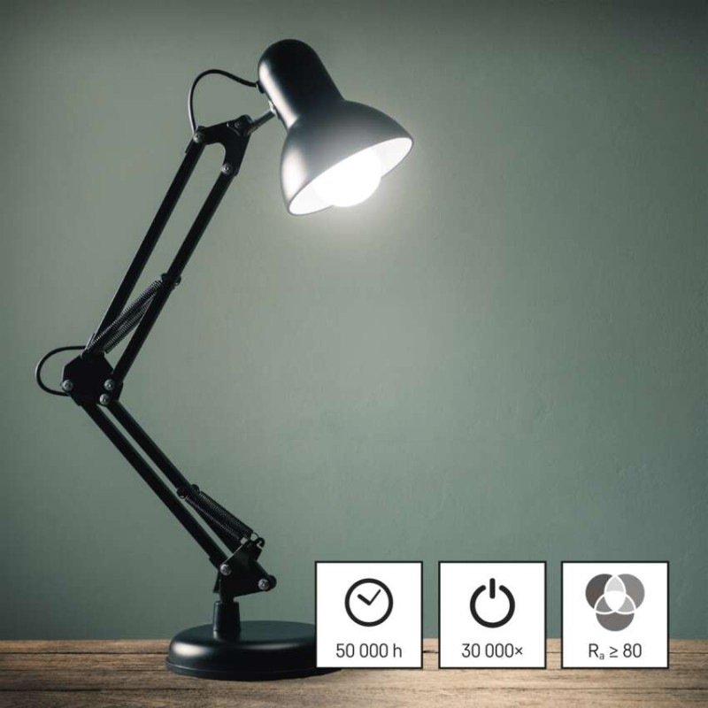 Žiarovka LED FLM 7,2W E27 NW 1521lm 4000K ZF5168 trieda-A 9