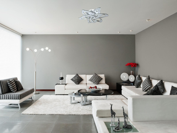 LED stropný luster + diaľkový ovládač 180W - J3337/W 8