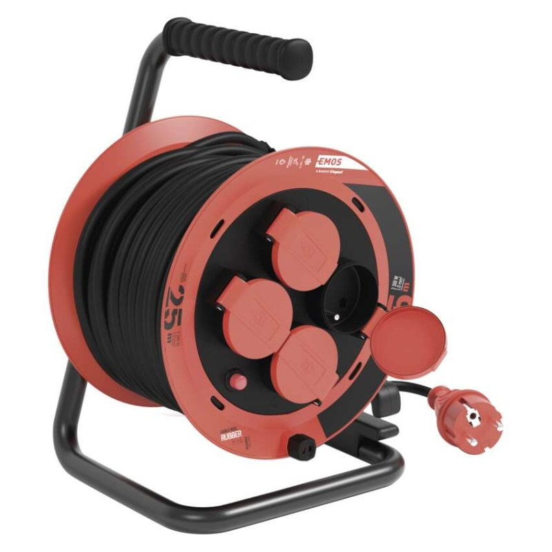 BUBEN 4Z 25M 1,0MM GUMA IP44 10