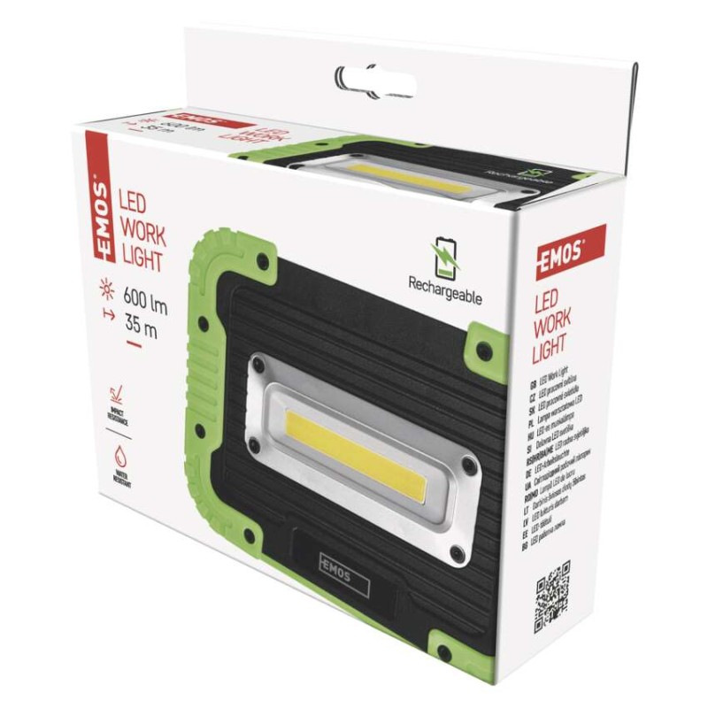 LED NABÍJECÍ PRACOVNÍ REFLEKTOR 5W COB 12