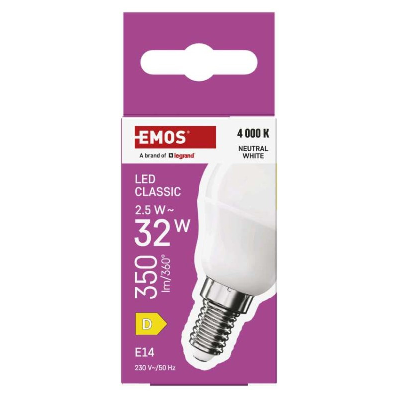 LED CLS MINI GLOBE 2,5W(32W) 350lm E14 N 5
