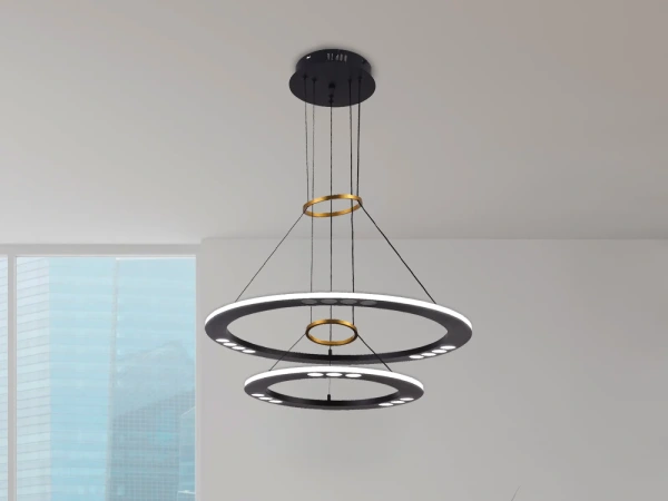 LED závesná lampa na lanku + diaľkový ovládač 65W - J7301/B 3