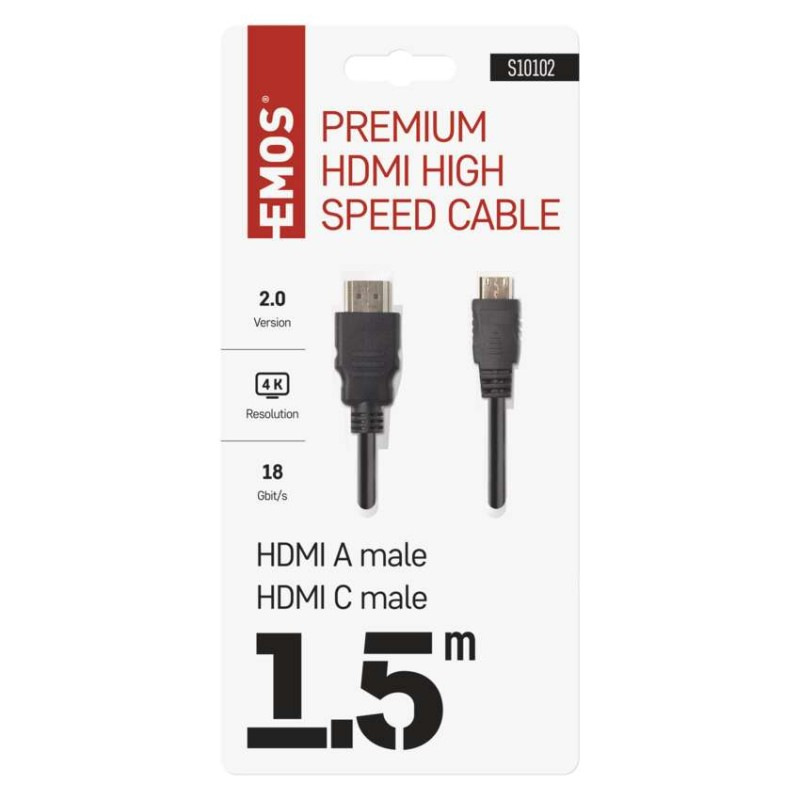 HDMI 2.0 A/M-C/M 1,5M 2