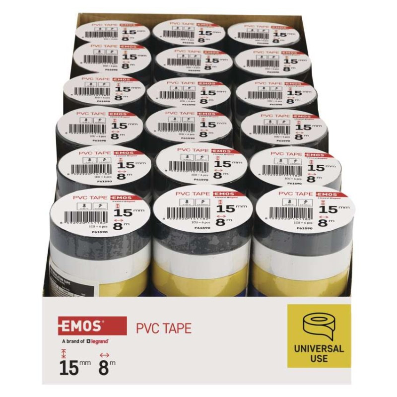 PÁSKA PVC 15/8 6KS COLORMIX 7