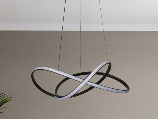 LED závesné svietidlo s diaľkovým ovládačom 85W - TA2311/B