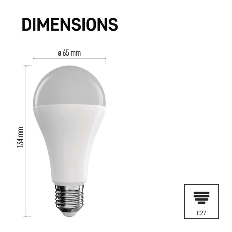 GOSMART LED A60 14W(94W) 1400lm E27 WIFI 6