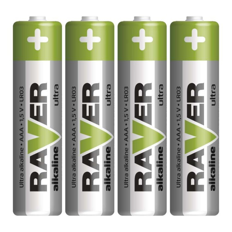 RAVER BAT. ALK. LR03 4BL
