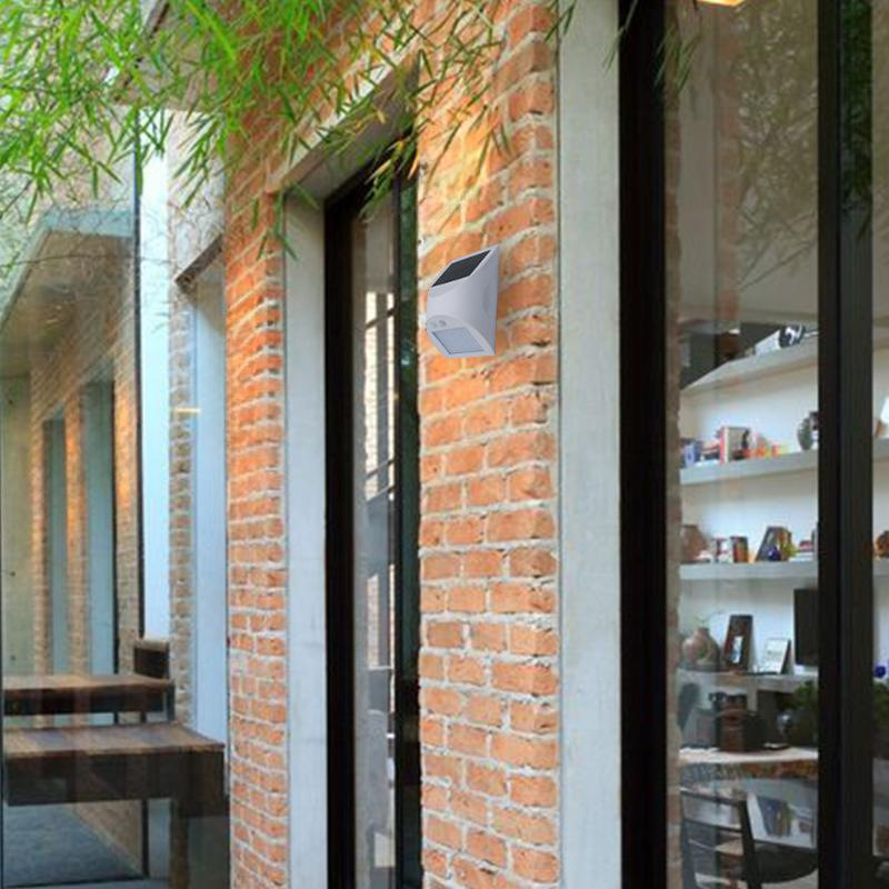 LED biele nástenné solárne svietidlo 3W / 3000K / 4000K - LS125 7