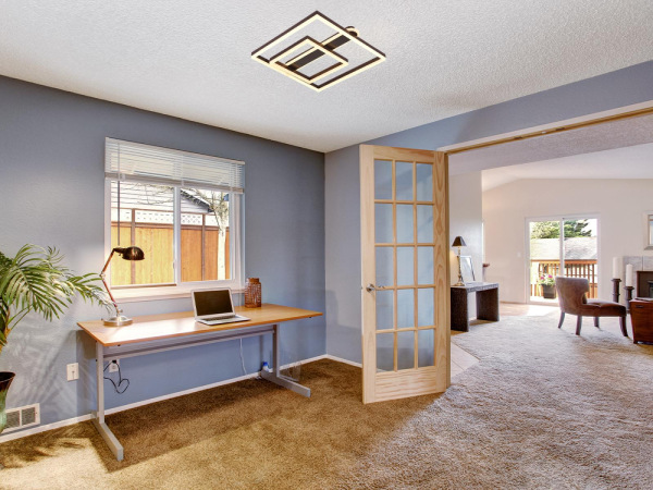 LED stropné svietidlo s diaľkovým ovládačom 95W - J3367/BR 8