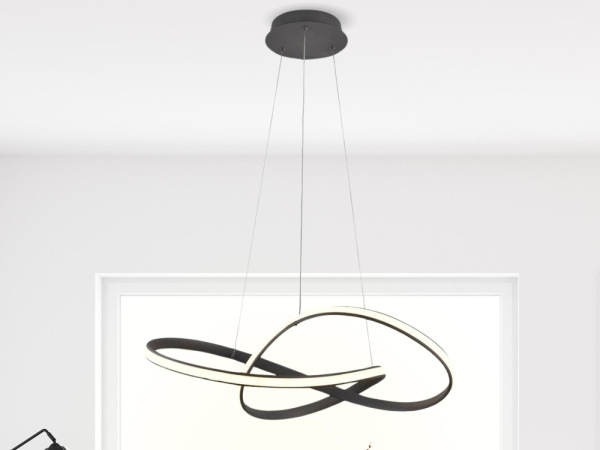 LED závesné svietidlo + diaľkový ovládač 70W - J4303/S 3