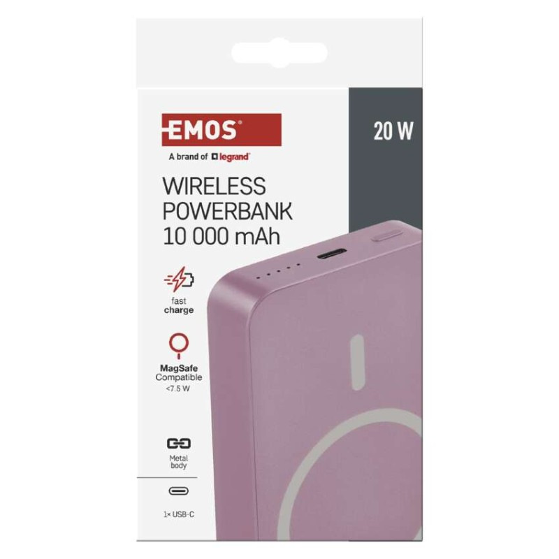 EMOS POWERBANKA WI 1046 10000MAH LOSOSOV 12