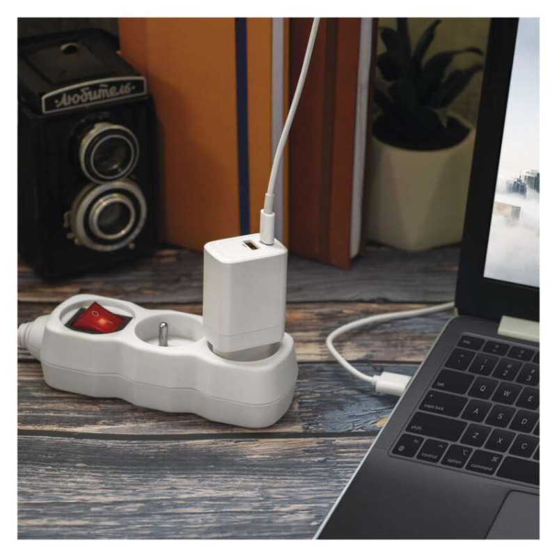 USB ADAPTÉR SÍŤ GAN PD 45W; AC 11