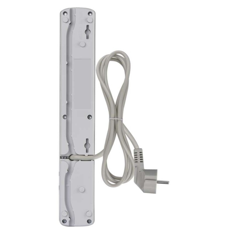 Kábel predlžovací PC-5R 5-zás.1,5m 10A prepäť.ochrana  P53873 2