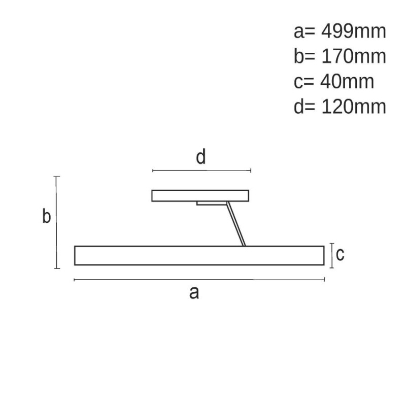 LED stropné svietidlo s diaľkovým ovládačom 40W - TA1313/G 10