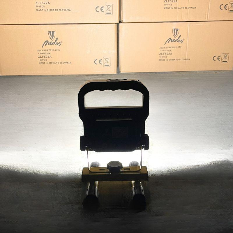 LED prenosné pracovné nabíjacie svietidlo 10W - WL20R 8