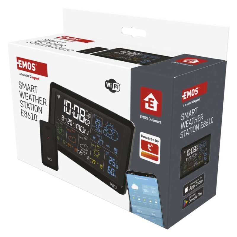 GOSMART BEZDRÁTOVÁ METEOSTANICE E8610 2