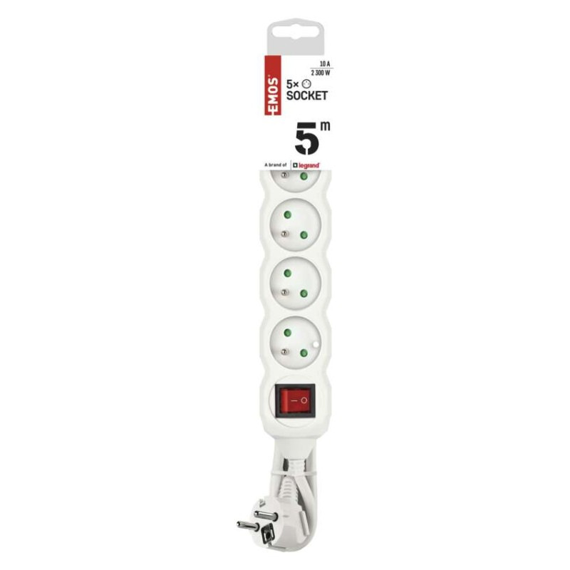 Kábel predlžovací 5Z-5m s vypínačom   P1515 2