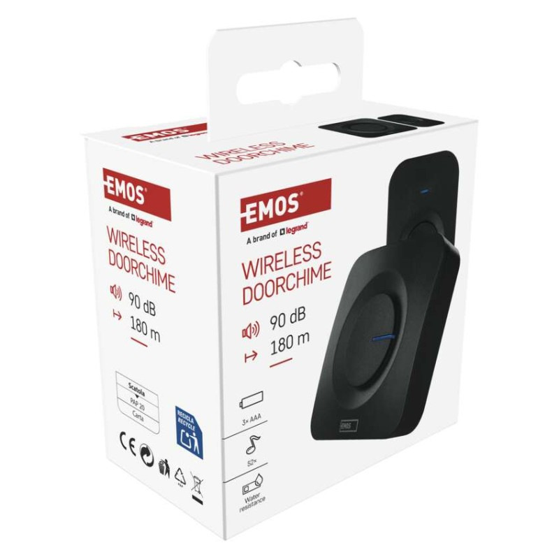 ZVONEK BEZDRÁTOVÝ DC P5728 12