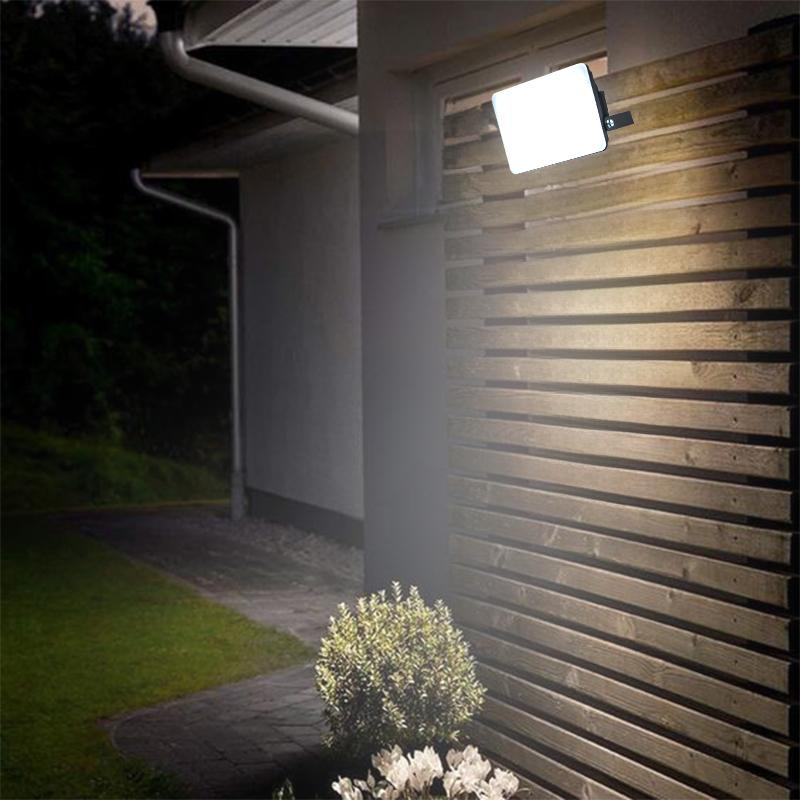 Vonkajší čierny LED reflektor 20W / 4000K - LF7022 10