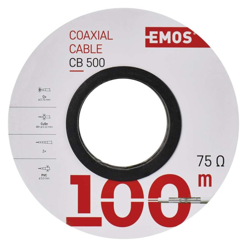 KABEL KOAX.CB500 100M 3