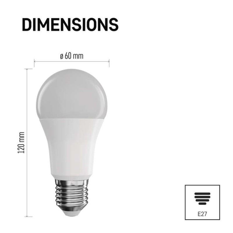GOSMART LED A60 9W(60W) 806lm E27 WIFI R 6