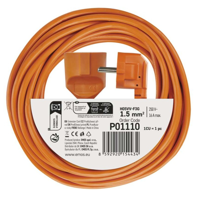 Kábel predlžovací 1Z-10M 1,5MM  P01110 5