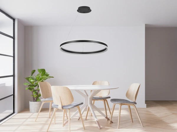 LED závesná lampa + diaľkový ovládač 85W - J4315/B 5