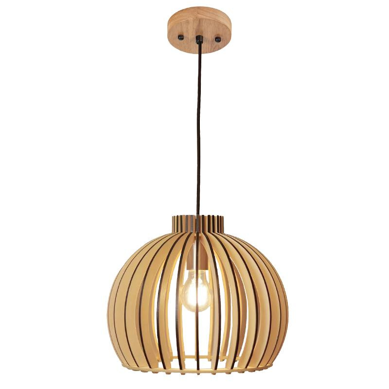 Závesný luster z masívneho dreva E27 / 450 - WRE142 7