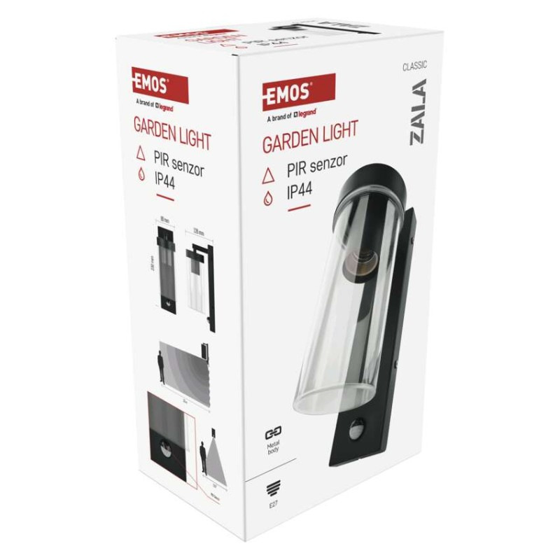 LED ZAHRADNÍ SVÍTIDLO,E27,IP44,MAX 15W,N 14