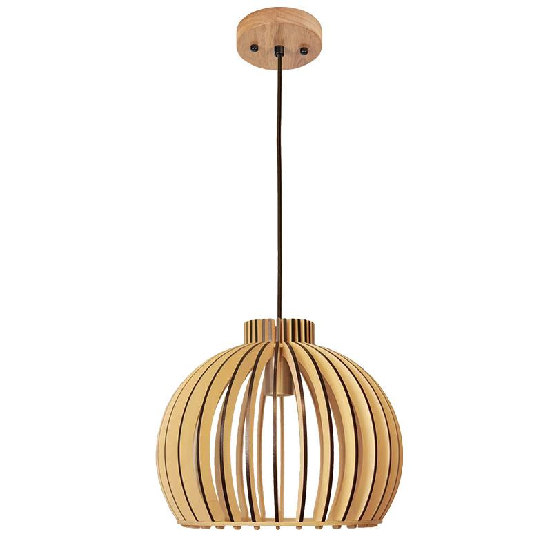 Závesný luster z masívneho dreva E27 / 450 - WRE142 3