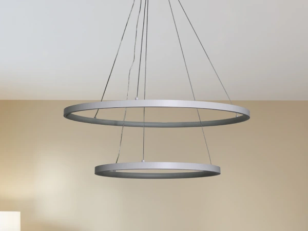 LED visiace svietidlo + diaľkový ovládač 75W - J4307/W