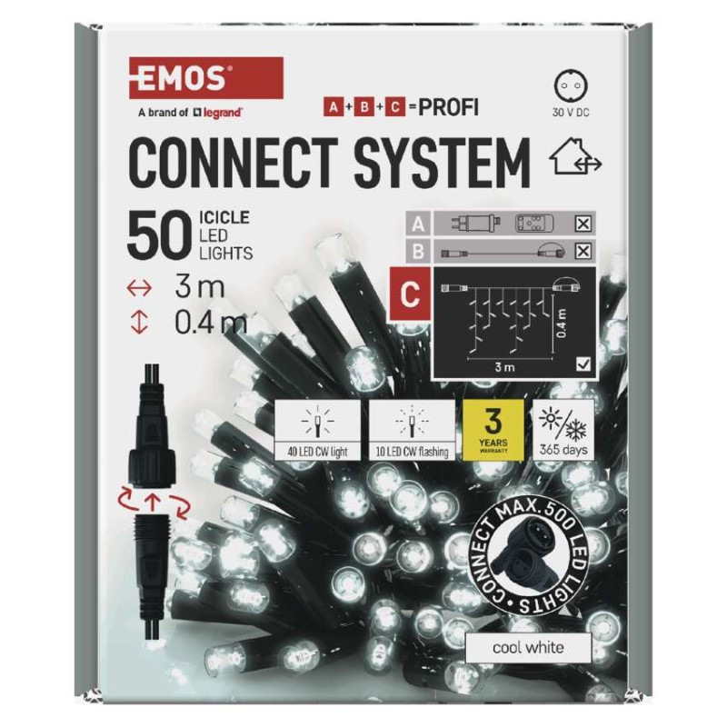 VIANOCE CENCUL Profi Connect 50LED 3N 9