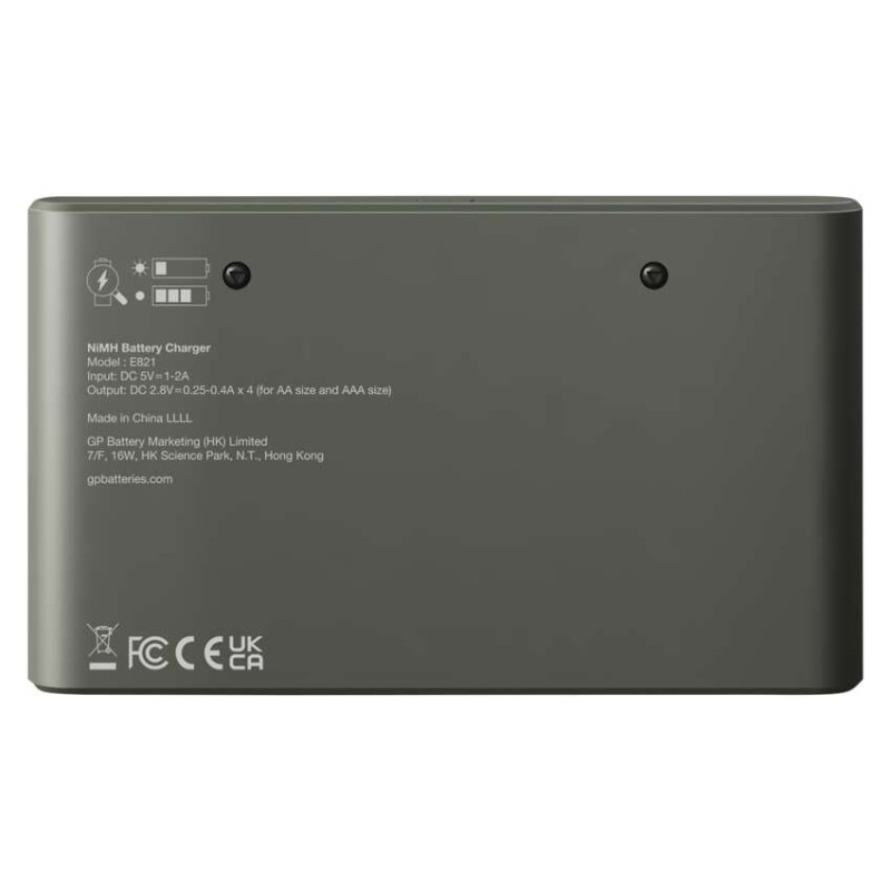 GP nab. bat. Eco E821 + 4× AA 2100 + 4× 7