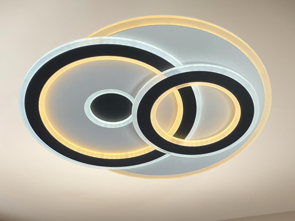 LED stropná lampa + diaľkový ovládač 105W - J1311/WB 4