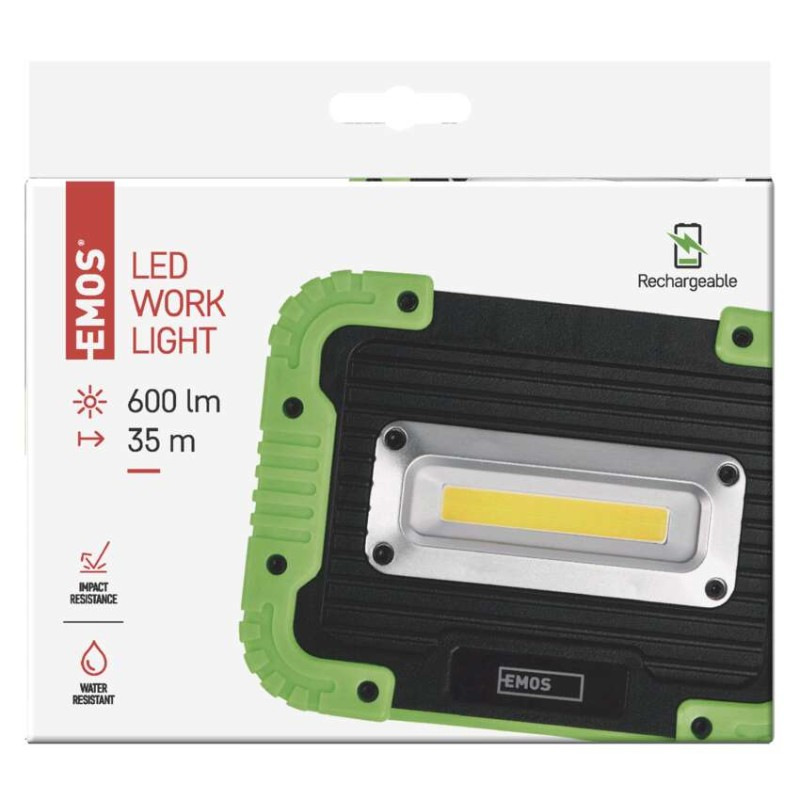 LED NABÍJECÍ PRACOVNÍ REFLEKTOR 5W COB 11