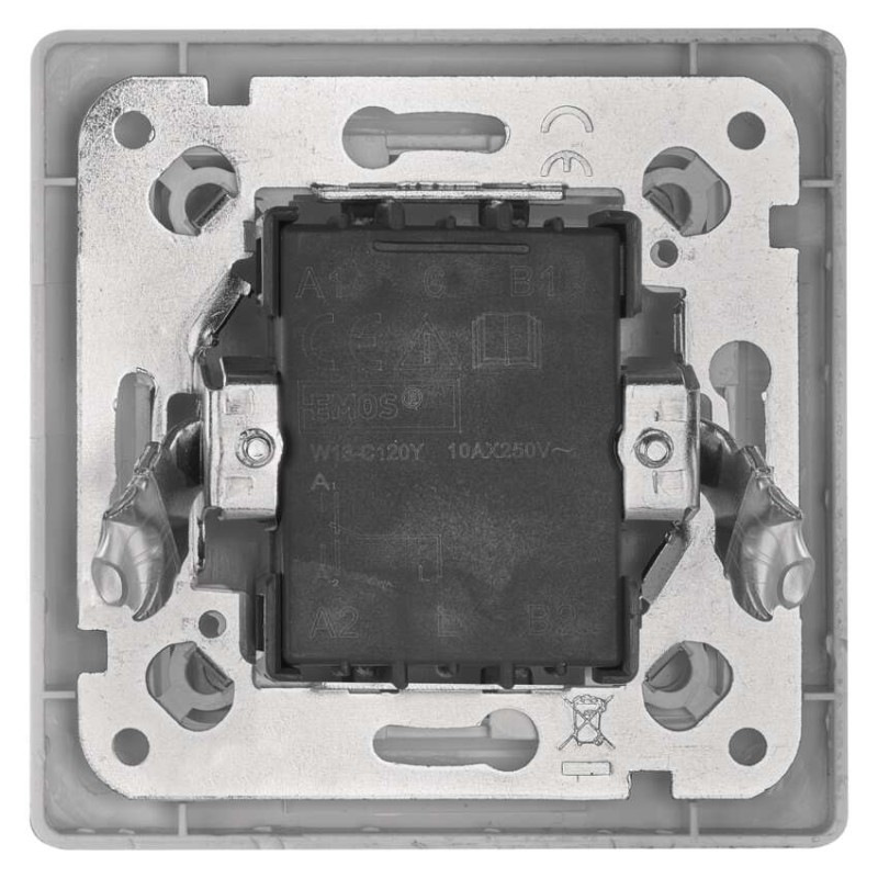 Spínač č.1/6 250 V/10 A max. IP20  A6100.0 3