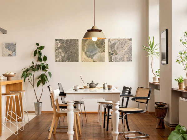 Závesné svietidlo z masívneho dreva E27 / 330 - WRE041 5