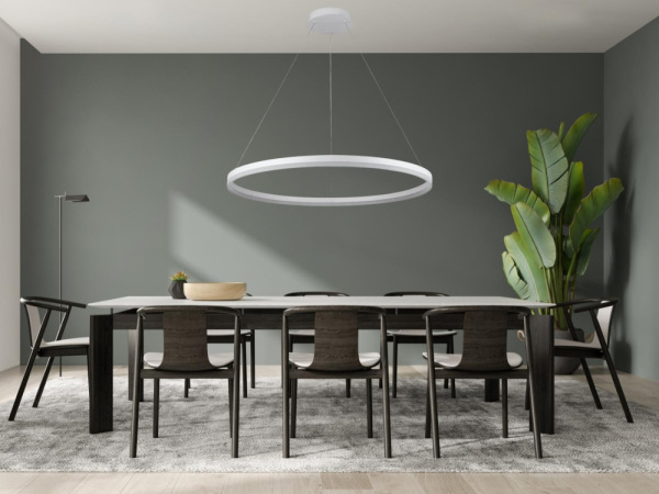 LED visiace svietidlo + diaľkový ovládač 55W - J4309/W 10