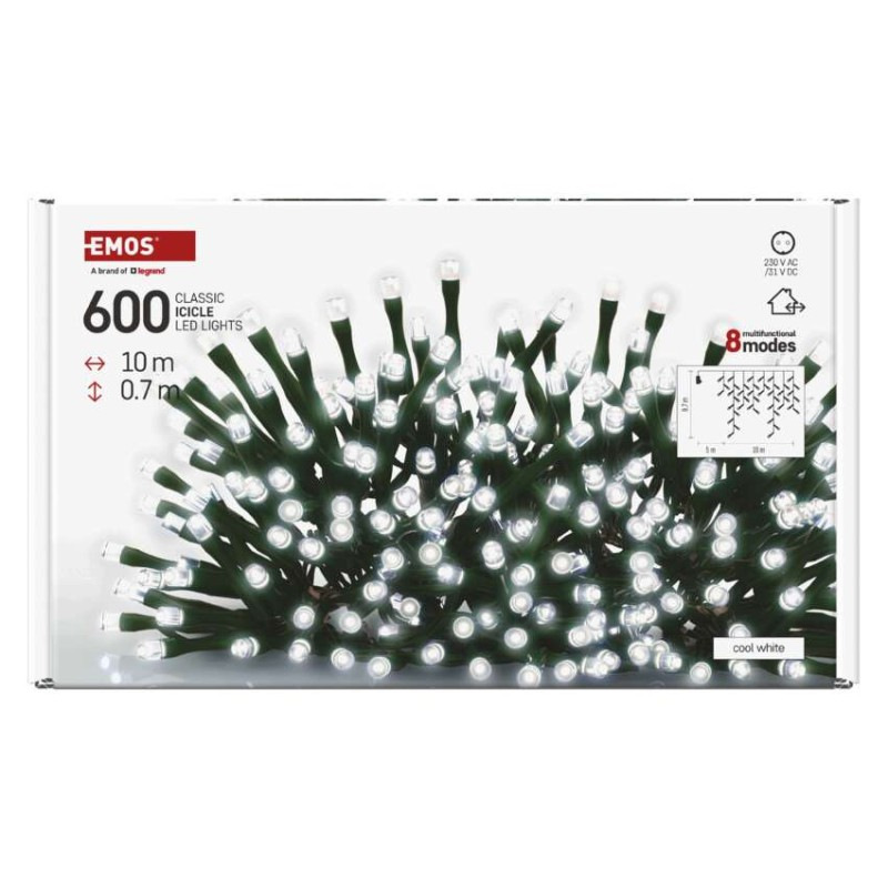 Vánoční rampouchy MF 10M CW (ZY1448) 8