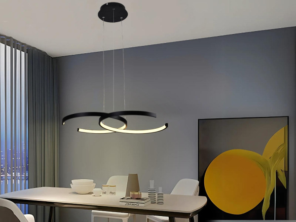 LED závesné svietidlo na lanku + diaľkový ovládač 50W - J4300/B 4