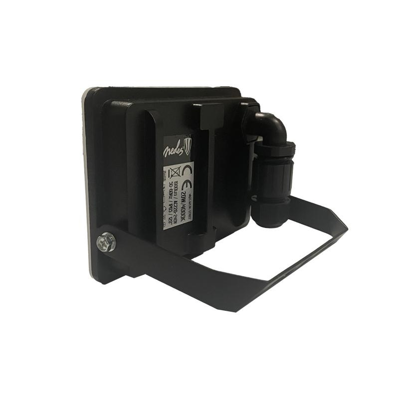 Vonkajší čierny LED reflektor 20W / 4000K - LF7022 9