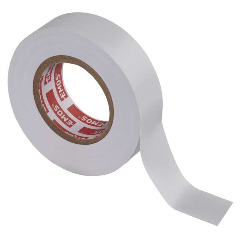 Izolačná páska PVC 20m/19mm biela   F61921 6