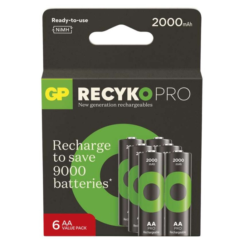 GP nabíjecí baterie ReCyko Pro AA (HR6)
