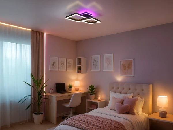 LED stropné svietidlo s diaľkovým ovládačom 75W - TA1340/B 13