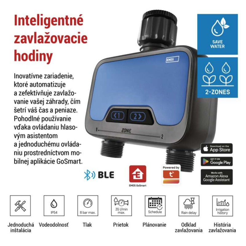 GOSMART ZAVLAŽOVACÍ HODINY PW56202 1