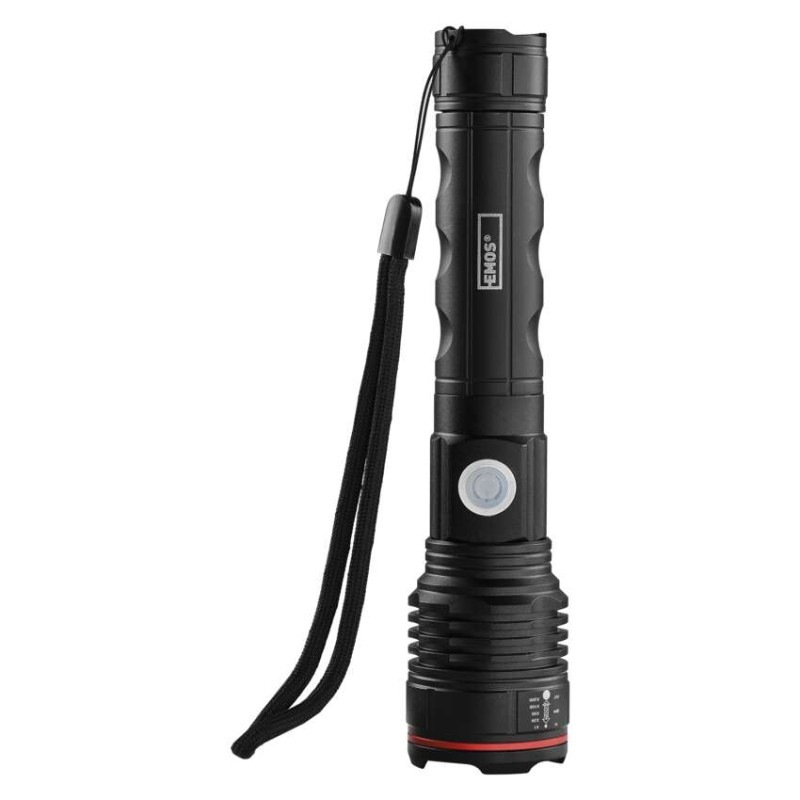 LED NABÍJECÍ SVÍTILNA KOVOVÁ 600 lm2 00 6